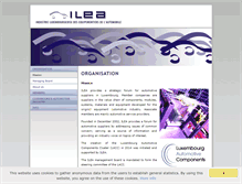 Tablet Screenshot of ilea.lu